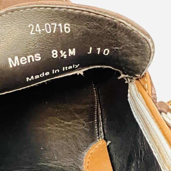 Johnston & Murphy Shoes Mens 8.5 Brown Leather Horsebit Loafers Slip On Dress main image 5